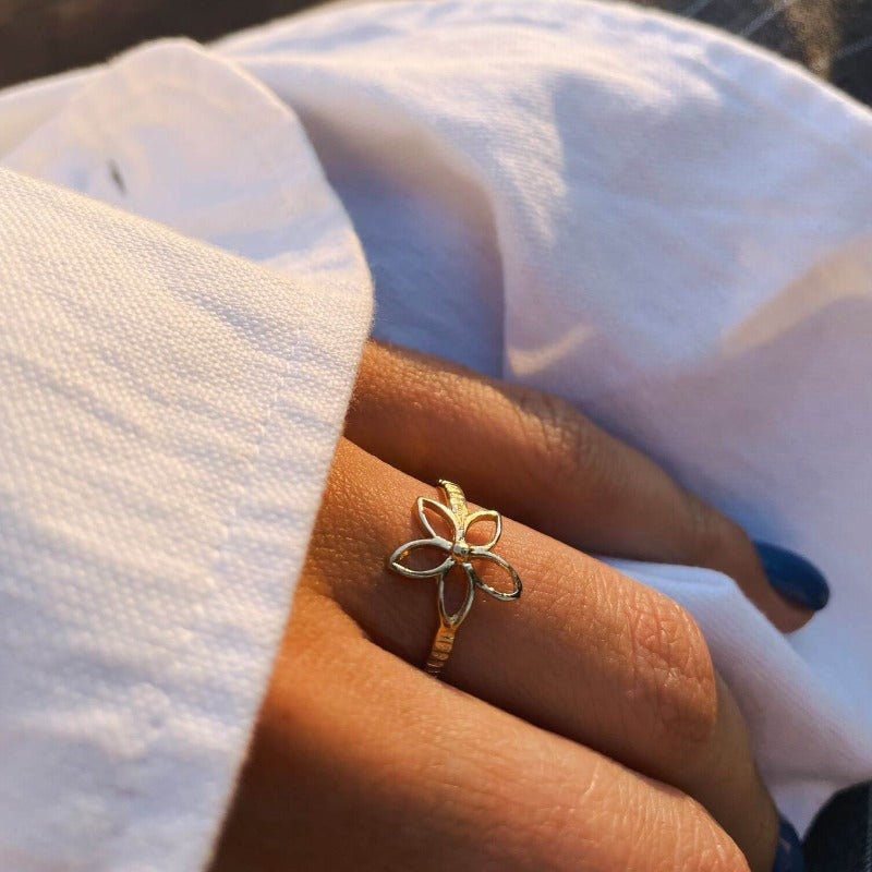 טבעת פרח - SAPIRZ Jewelry