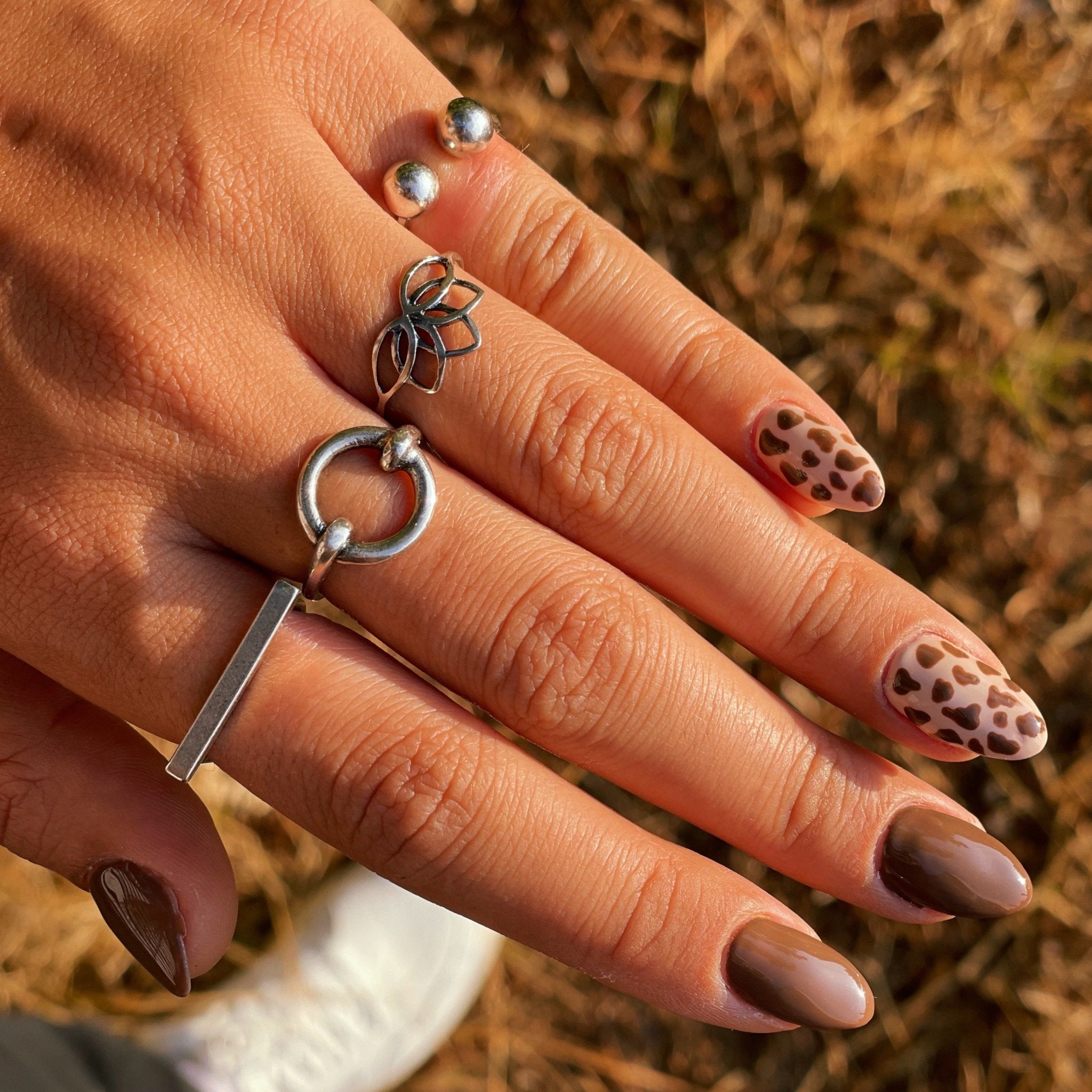 טבעת עיגול חלול - SAPIRZ Jewelry