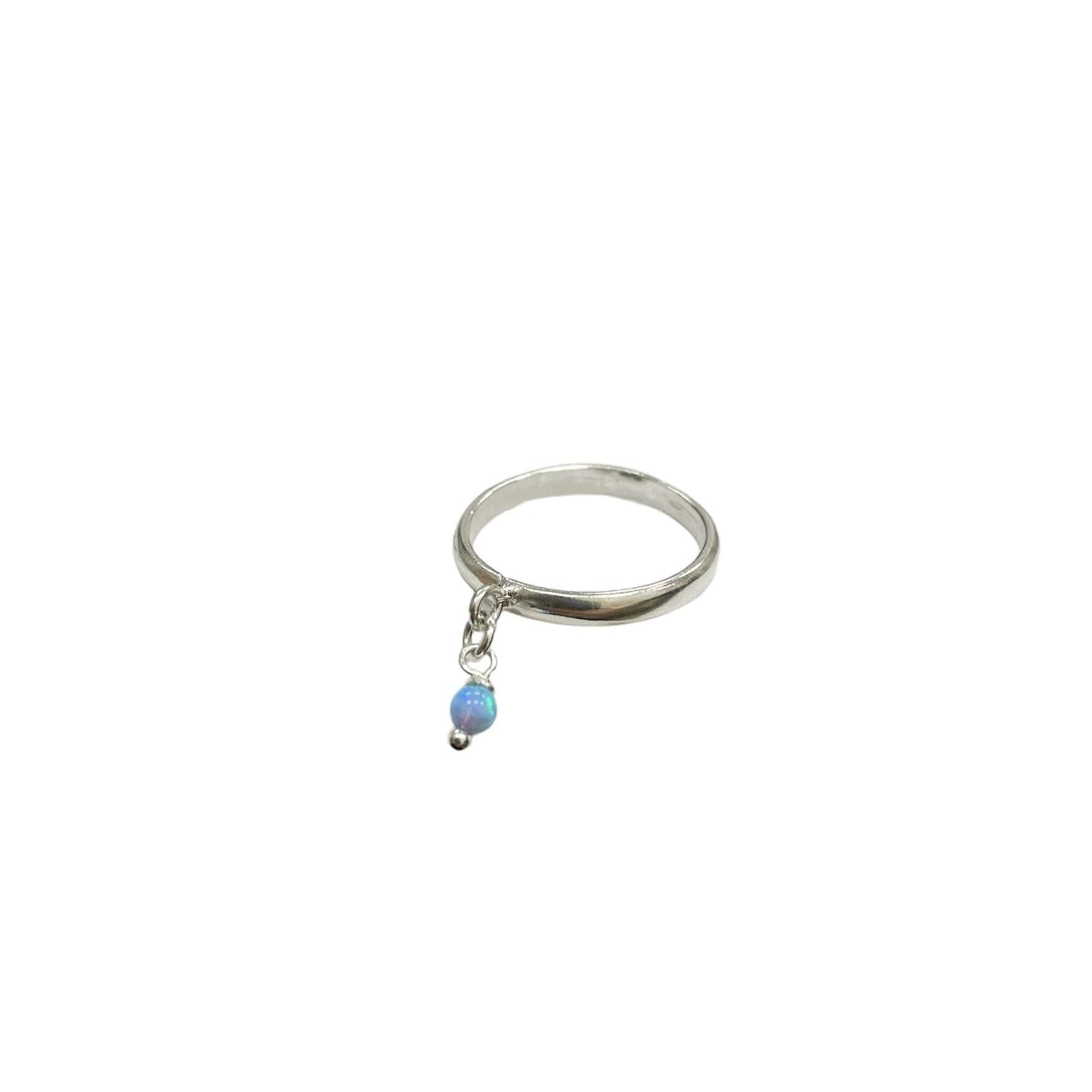 טבעת כסף אופל - SAPIRZ Jewelry