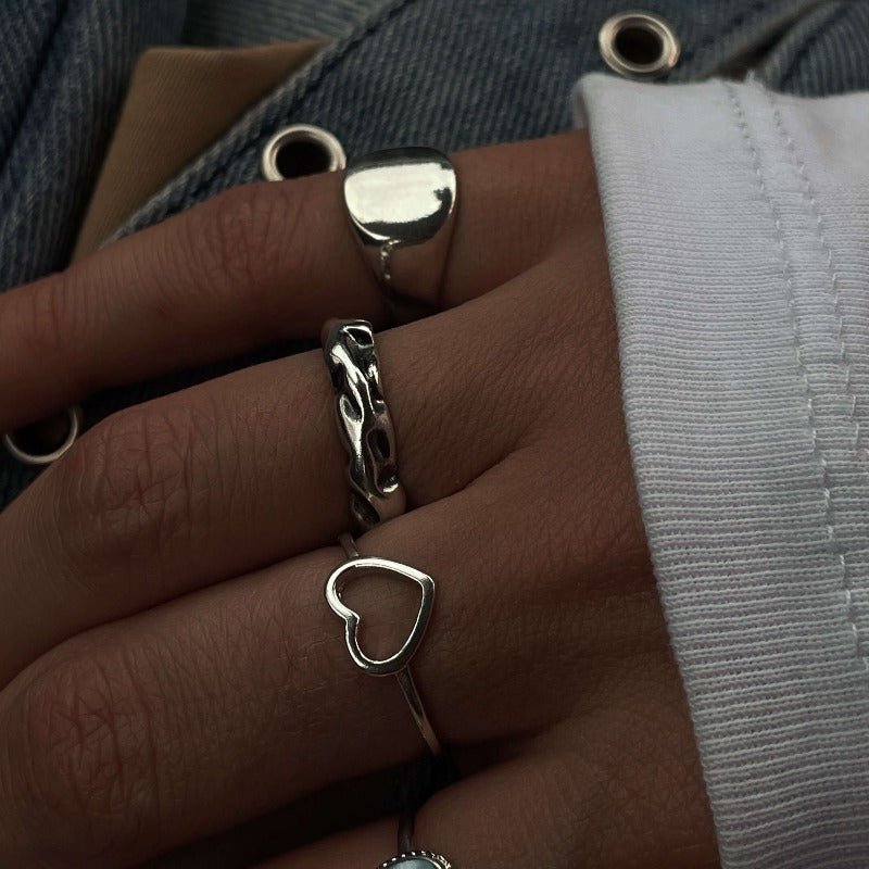 טבעת חותם לזרת - SAPIRZ Jewelry