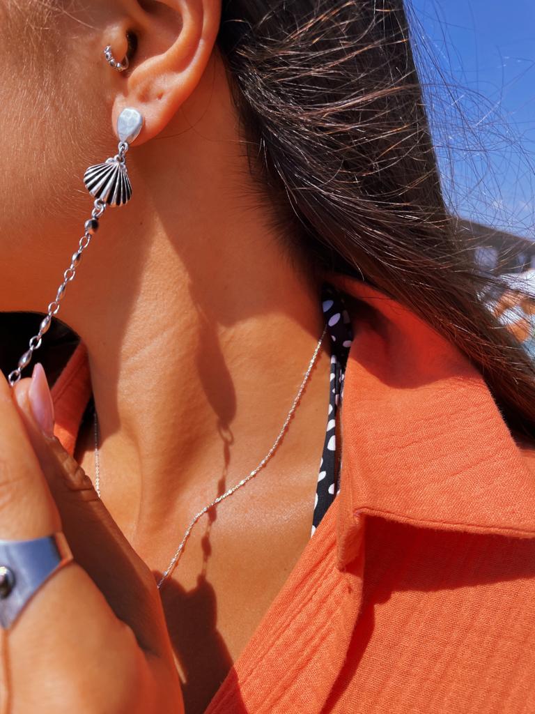 עגילי צדף - SAPIRZ Jewelry