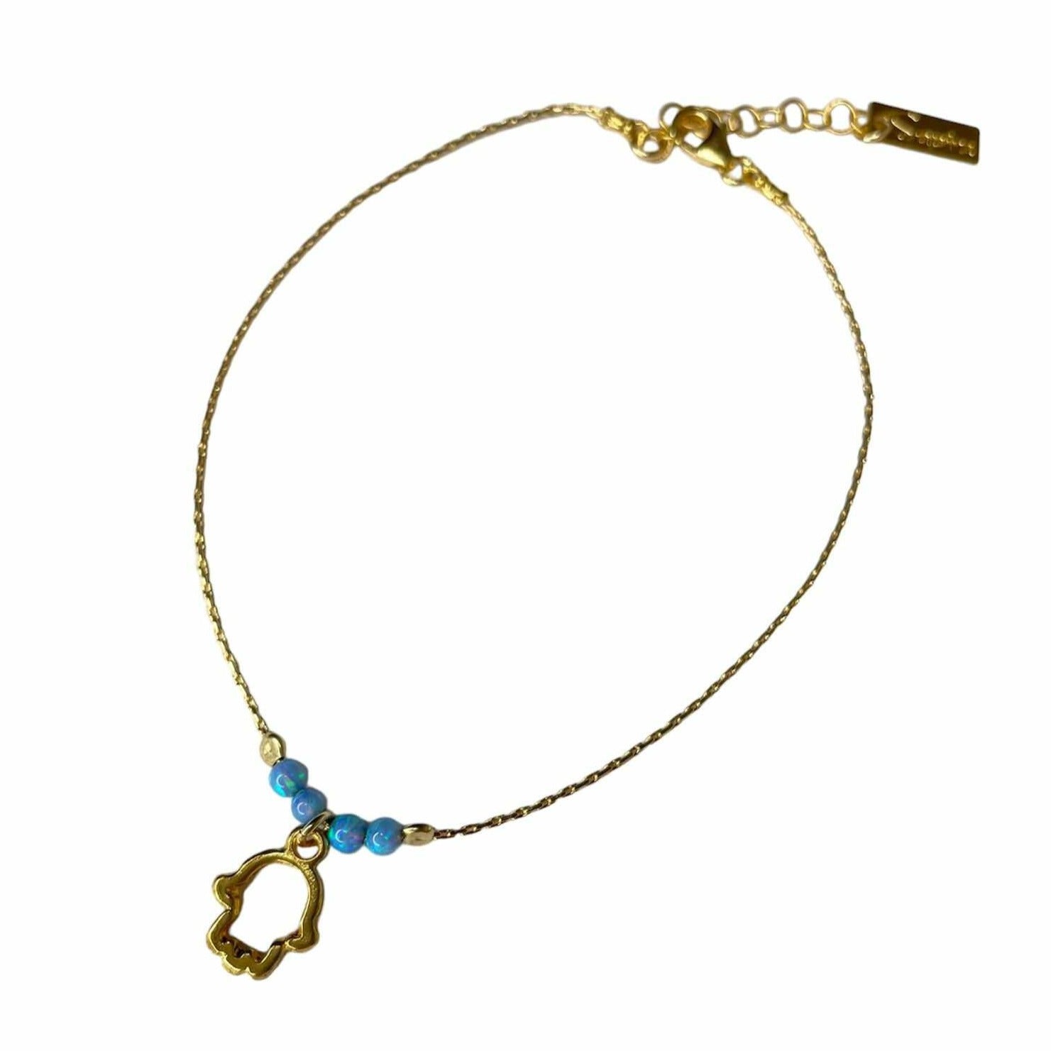 צמיד חמסה לרגל - SAPIRZ Jewelry