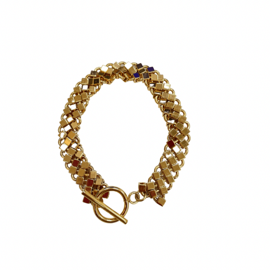 צמיד ריבל זהב - SAPIRZ Jewelry