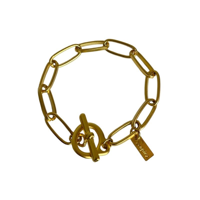צמיד רונלי זהב - SAPIRZ Jewelry