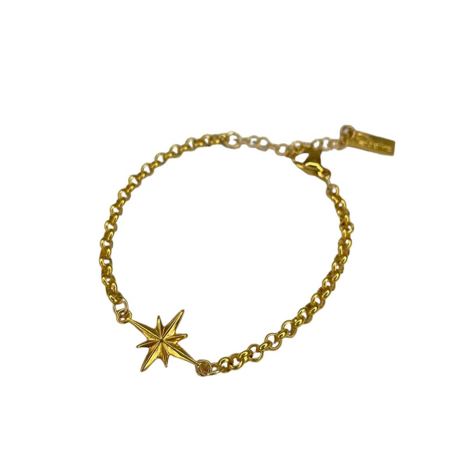 צמיד זהב כוכב הצפון - SAPIRZ Jewelry