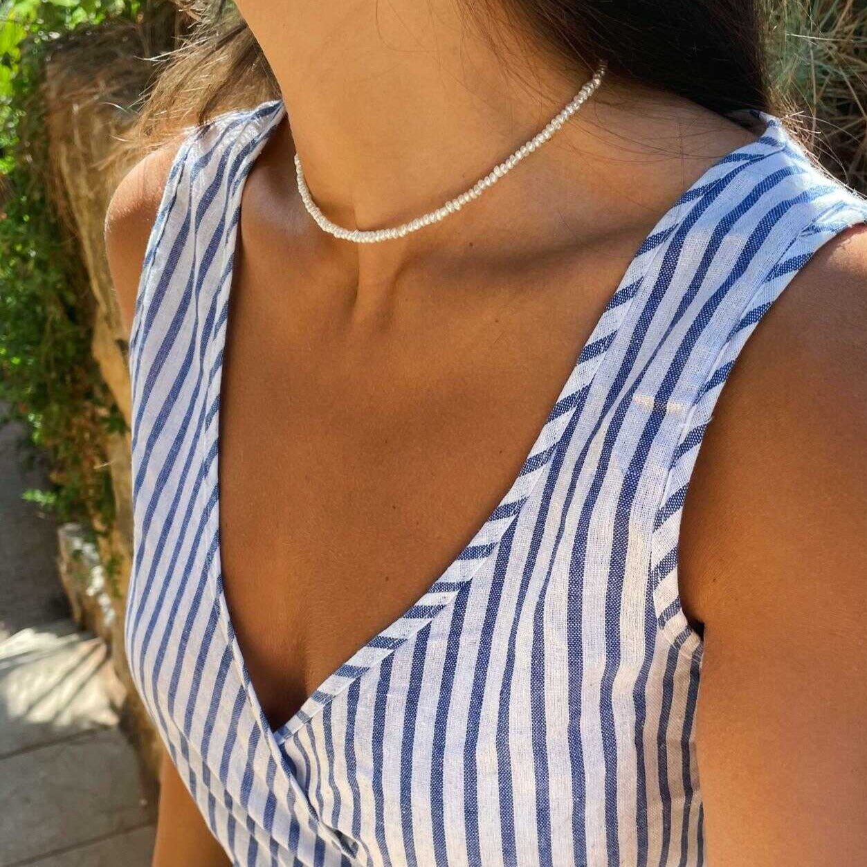 שרשרת פנינים רונלי - SAPIRZ Jewelry