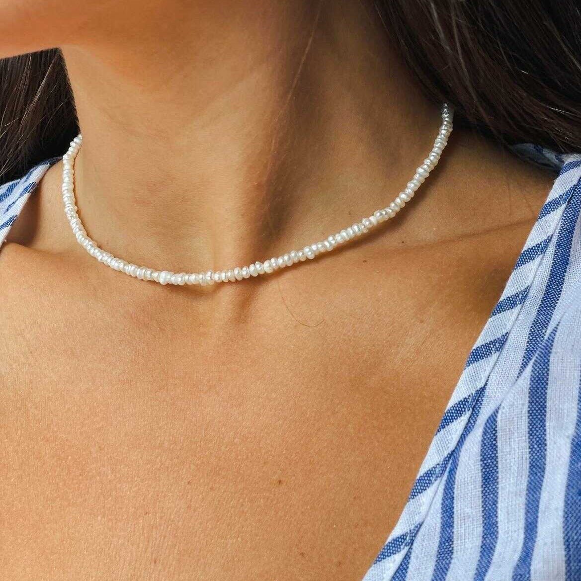 שרשרת פנינים רונלי - SAPIRZ Jewelry