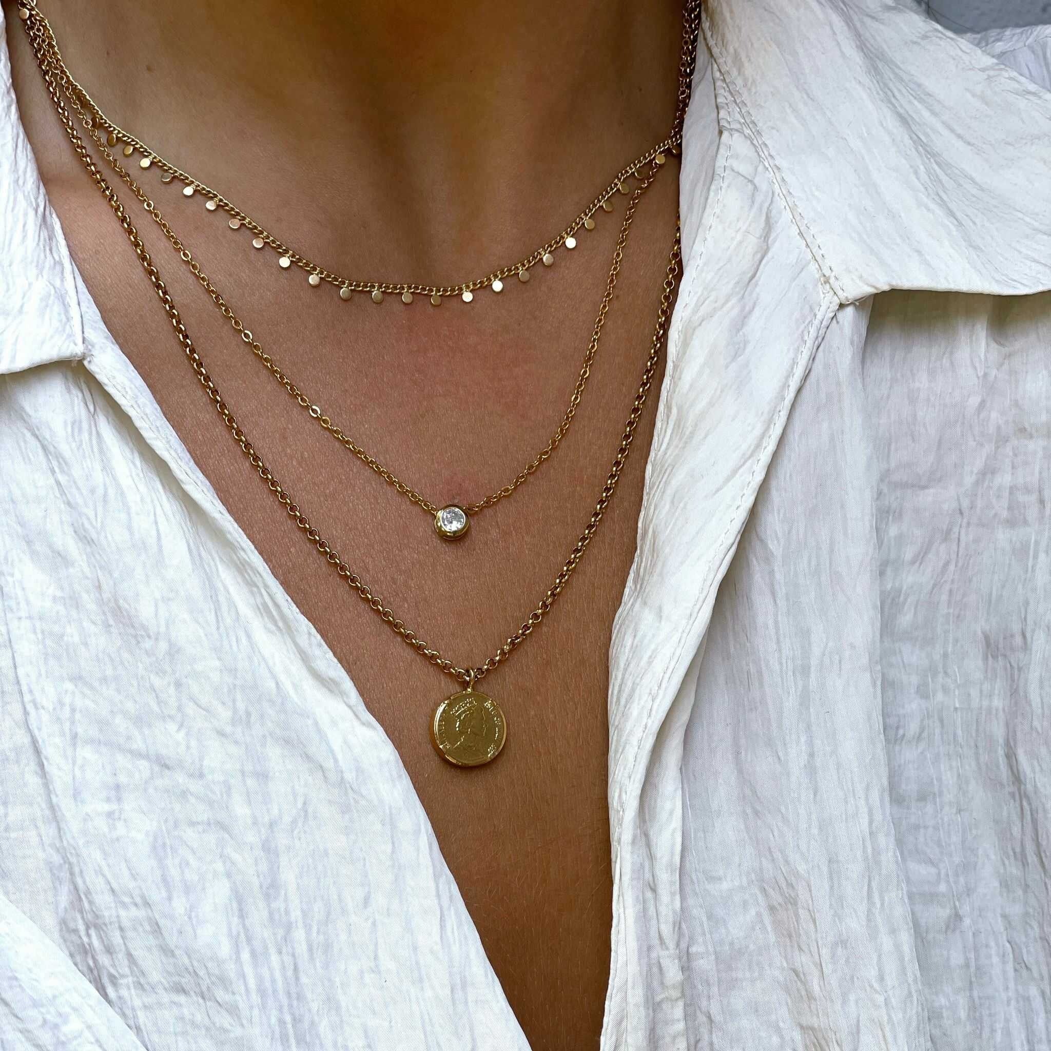 שרשרת כפולה מילי - SAPIRZ Jewelry