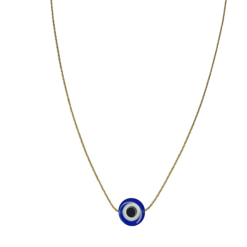 שרשרת עין כחולה זהב - SAPIRZ Jewelry