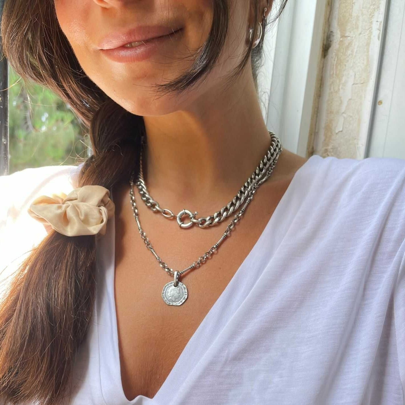 שרשרת מטבע מירל - SAPIRZ Jewelry