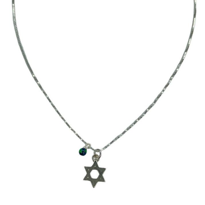 שרשרת מגן דוד גרין - SAPIRZ Jewelry