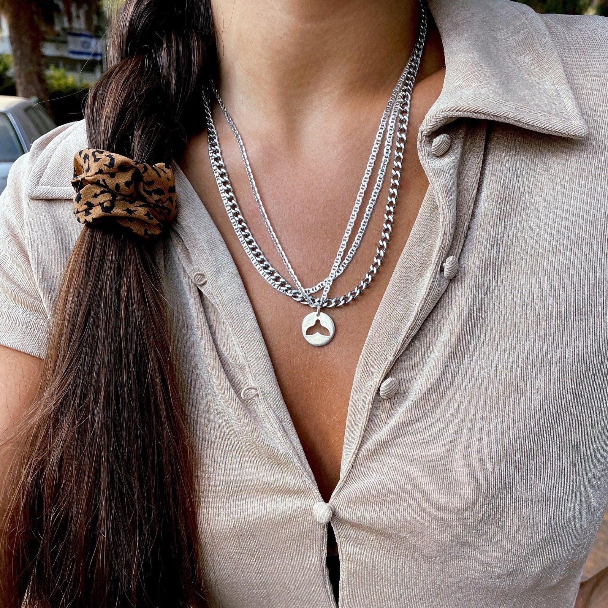 שרשרת כסף יולי - SAPIRZ Jewelry